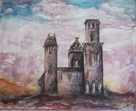 Microfibra y aguada de acrílico. Marzo 2014